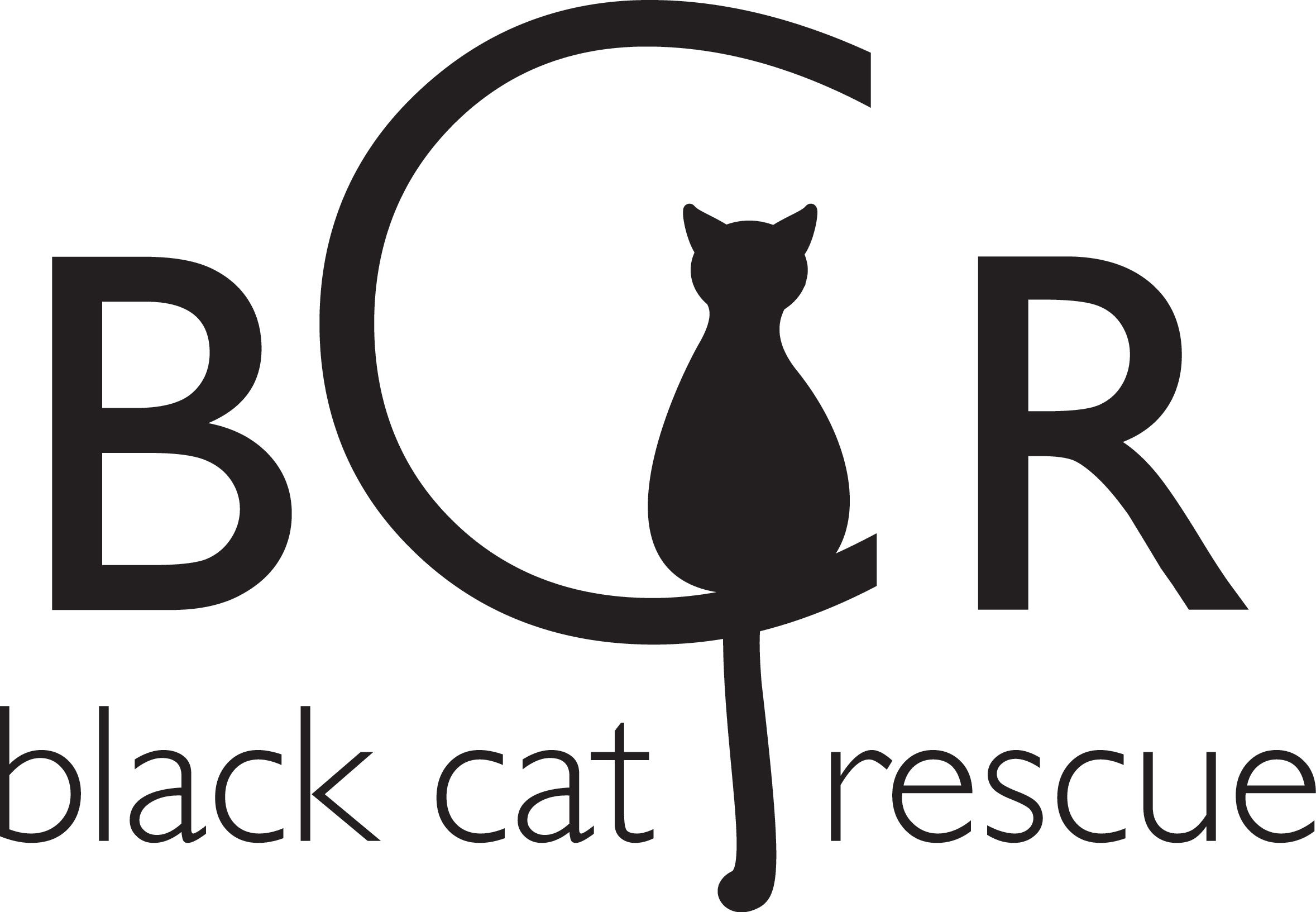 Black Cat Rescue logo