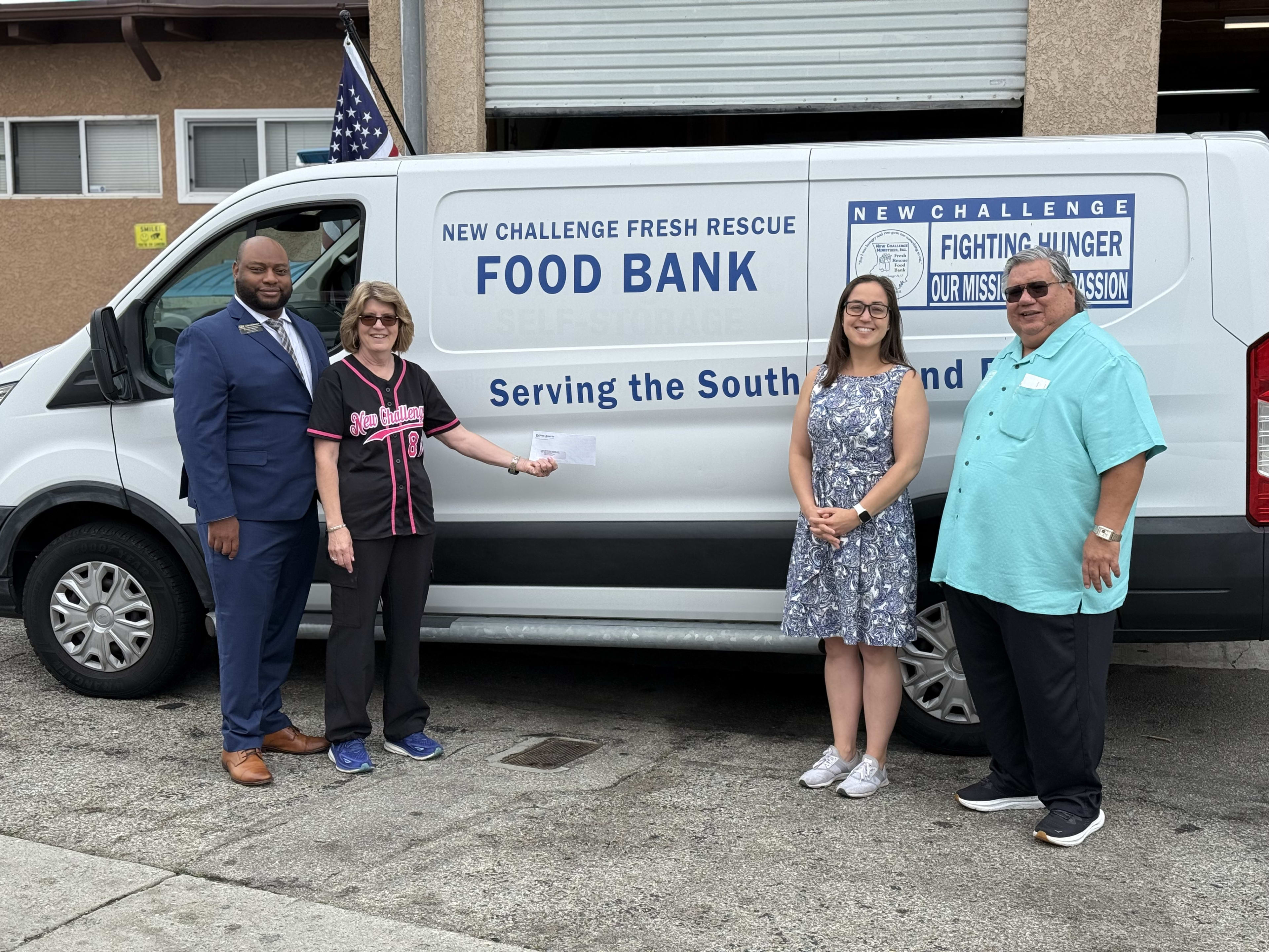 NCM Fresh Rescue Food Bank Van
