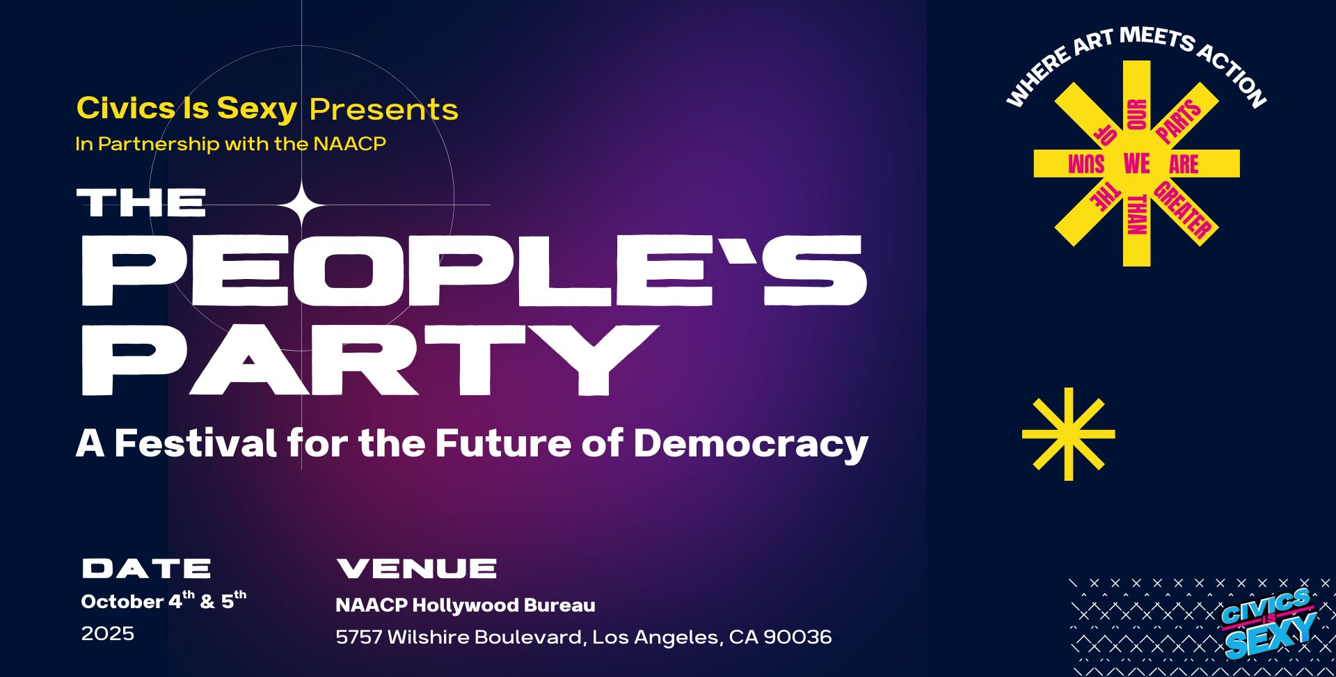 The People's Party. A Festival for the Future of Democracy. 