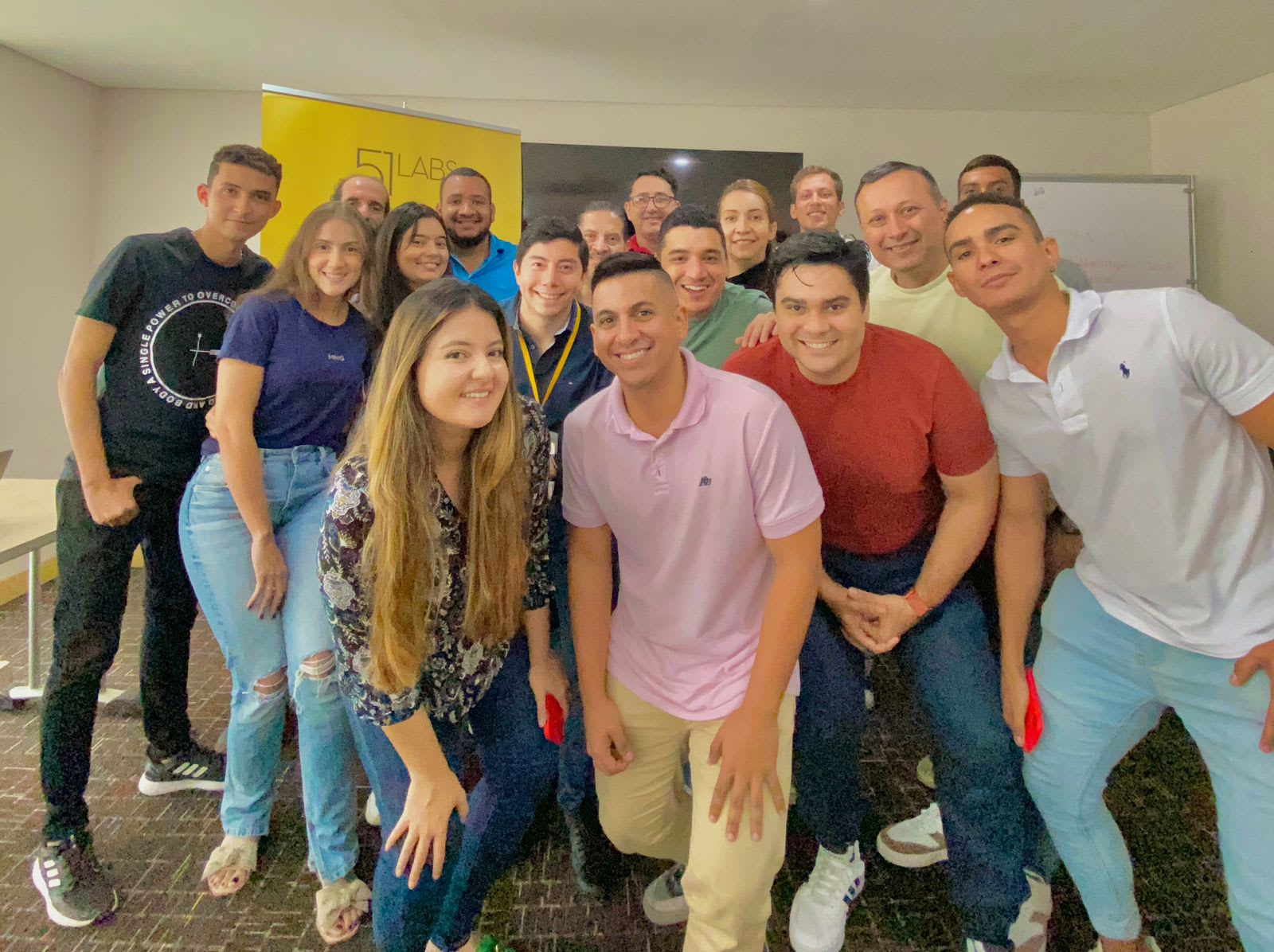 Fundacion Five One Labs Team and Entrepreneurs Group Photo
