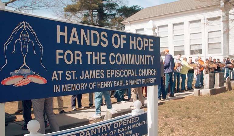 Hands Of Hope Sign