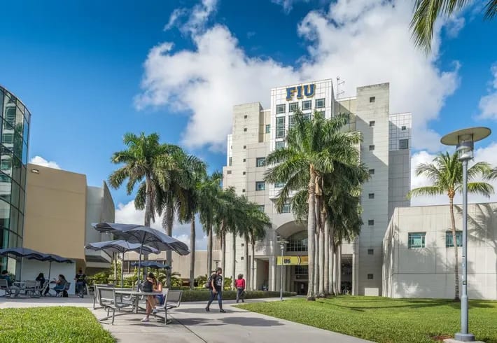 The main campus of Florida International University (FIU) in Miami, Florida. The College of Business, Executive Education, is the platform for two online courses, created by SEHEI, Shared-Expense Housing Education Initiative. The Condo Board Member Training Course, approved by the state of Florida, is 8 hours of online training for board members at Florida condominiums. The other course is a certificate program to train Condo and HOA managers. The program awards a credential used after the name of the graduate. That's CCHOAM, which stands for Chartered Condominium and Homeowner Association Manager.