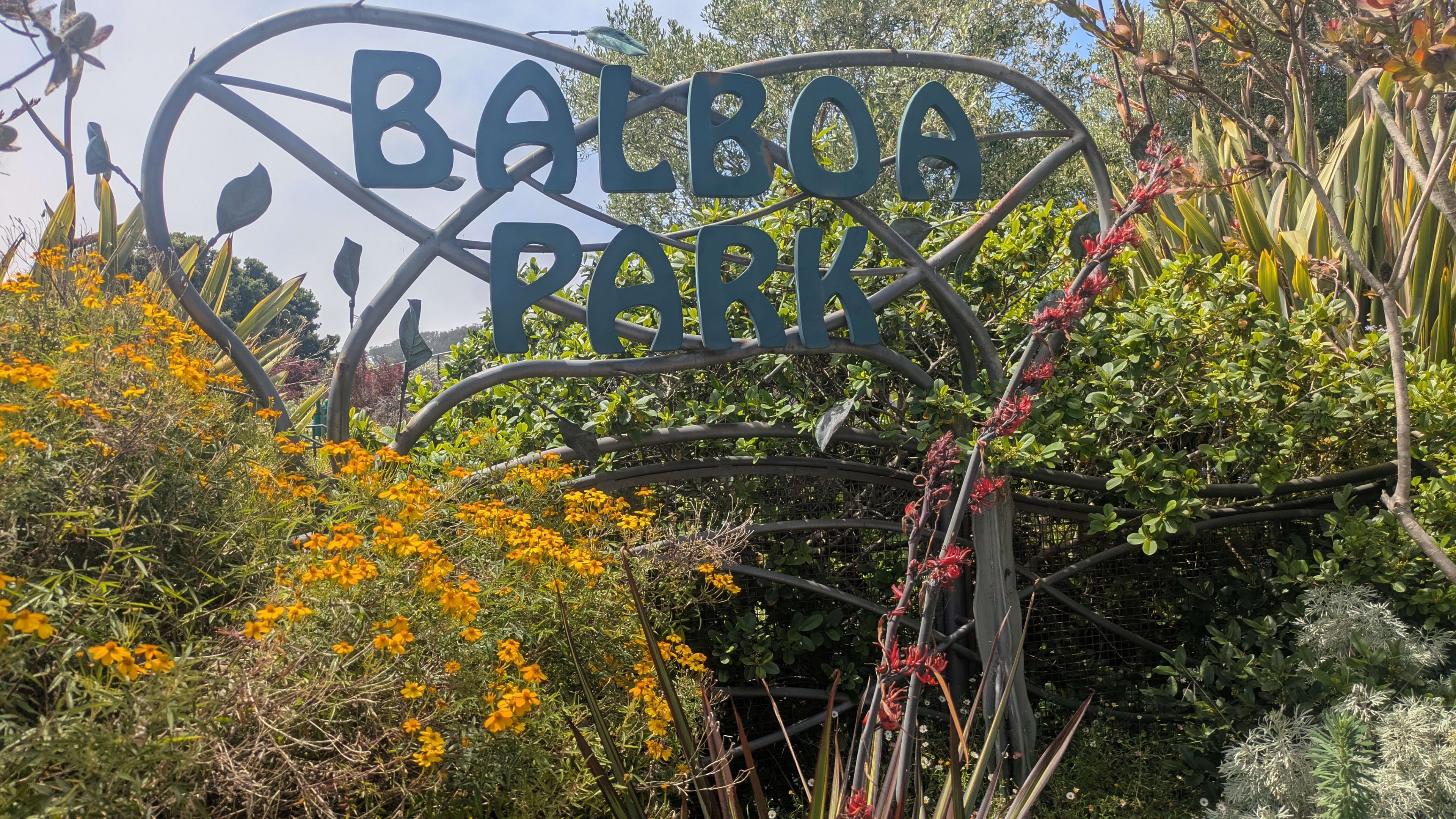 Balboa Park sign