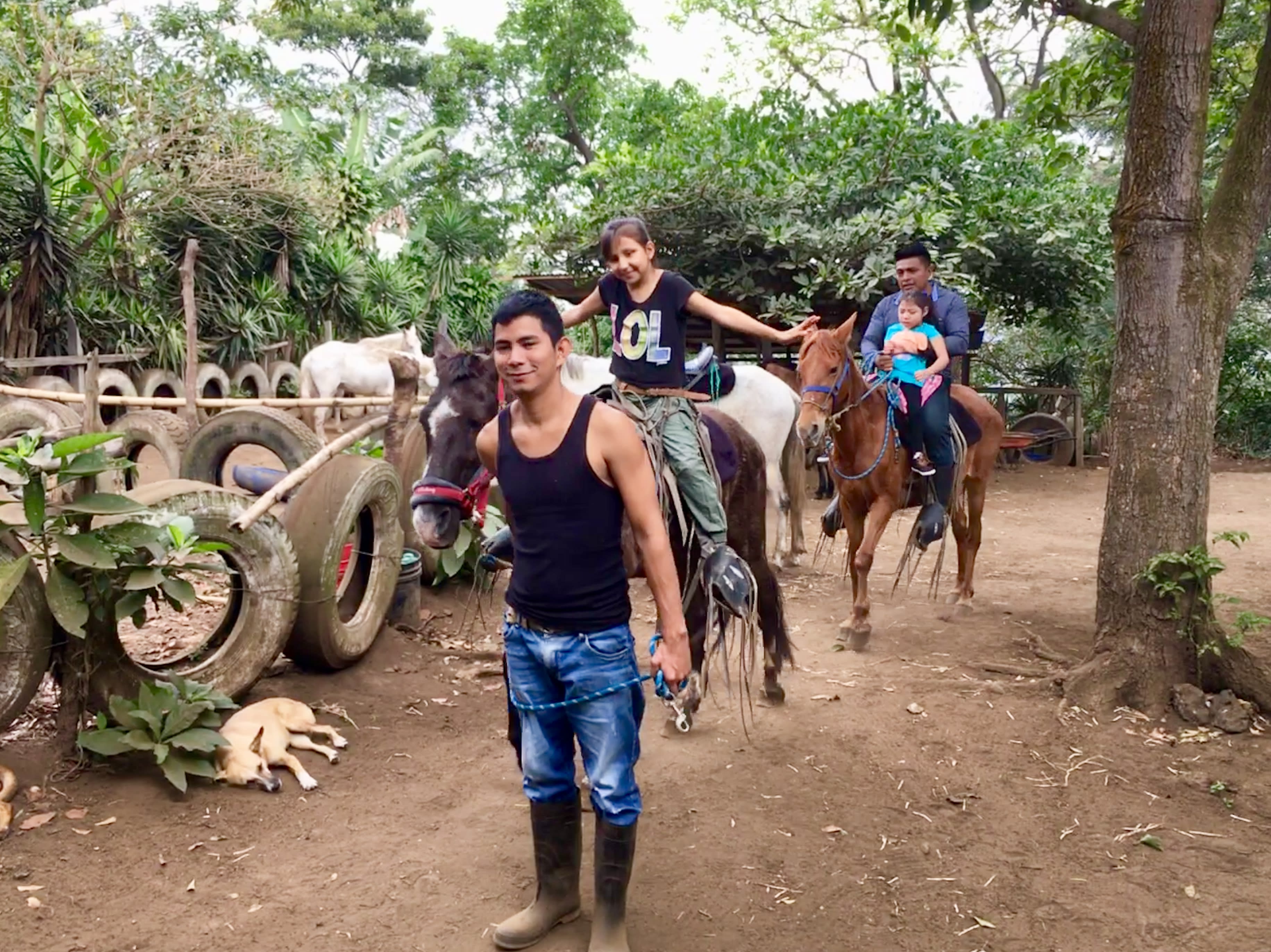 Equine Therapy for Children with Disabilities - one of the many programs Mas Mariposas supports in Nicaragua.