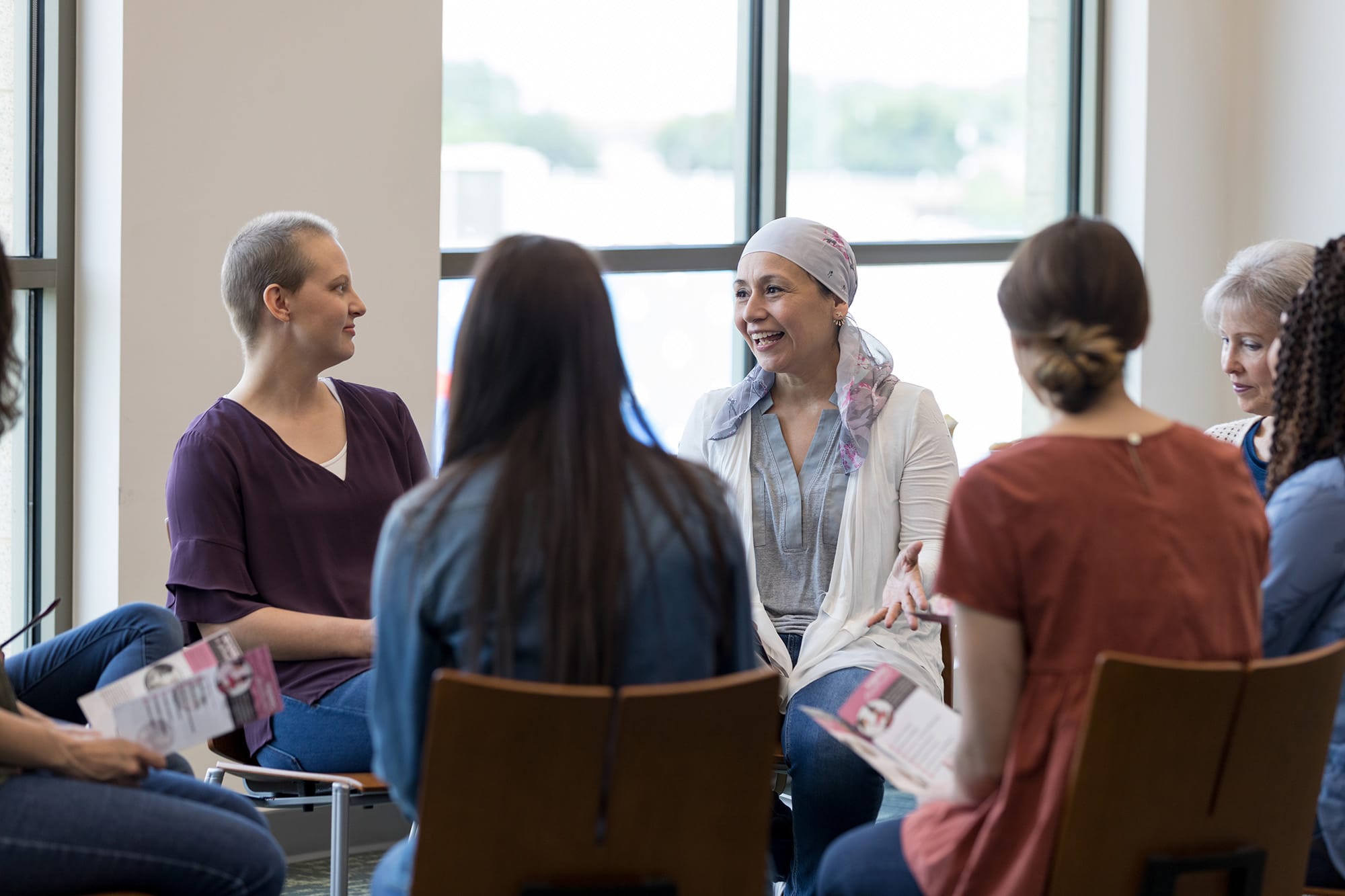 cancer support group meeting