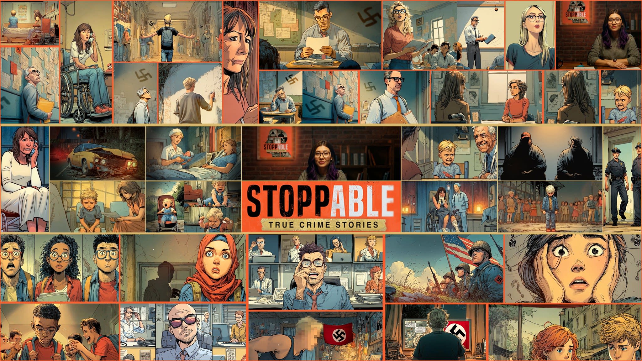 Stoppable True Crime Animated Stories