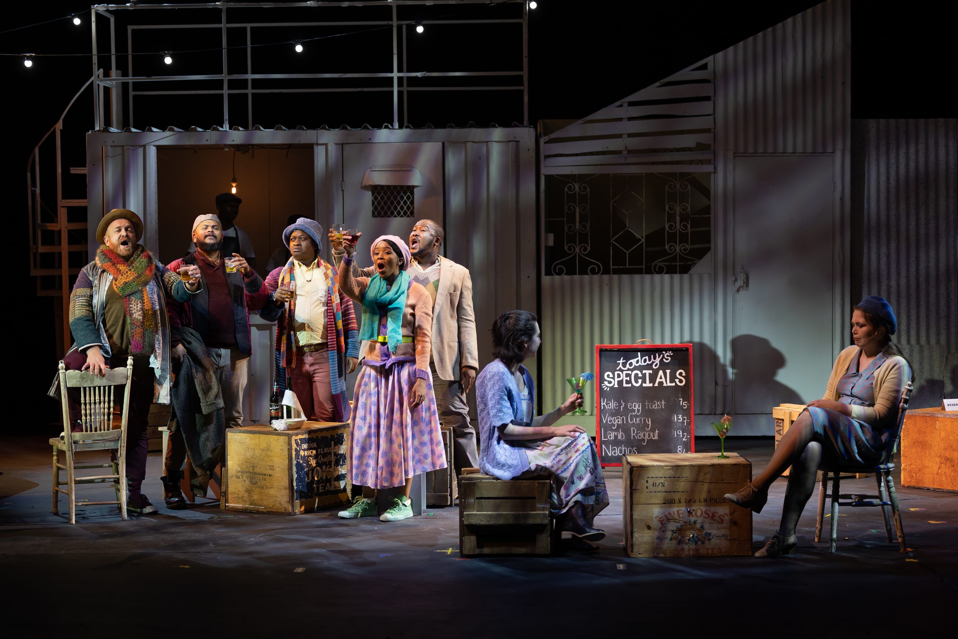 Production of Puccini's La Boheme