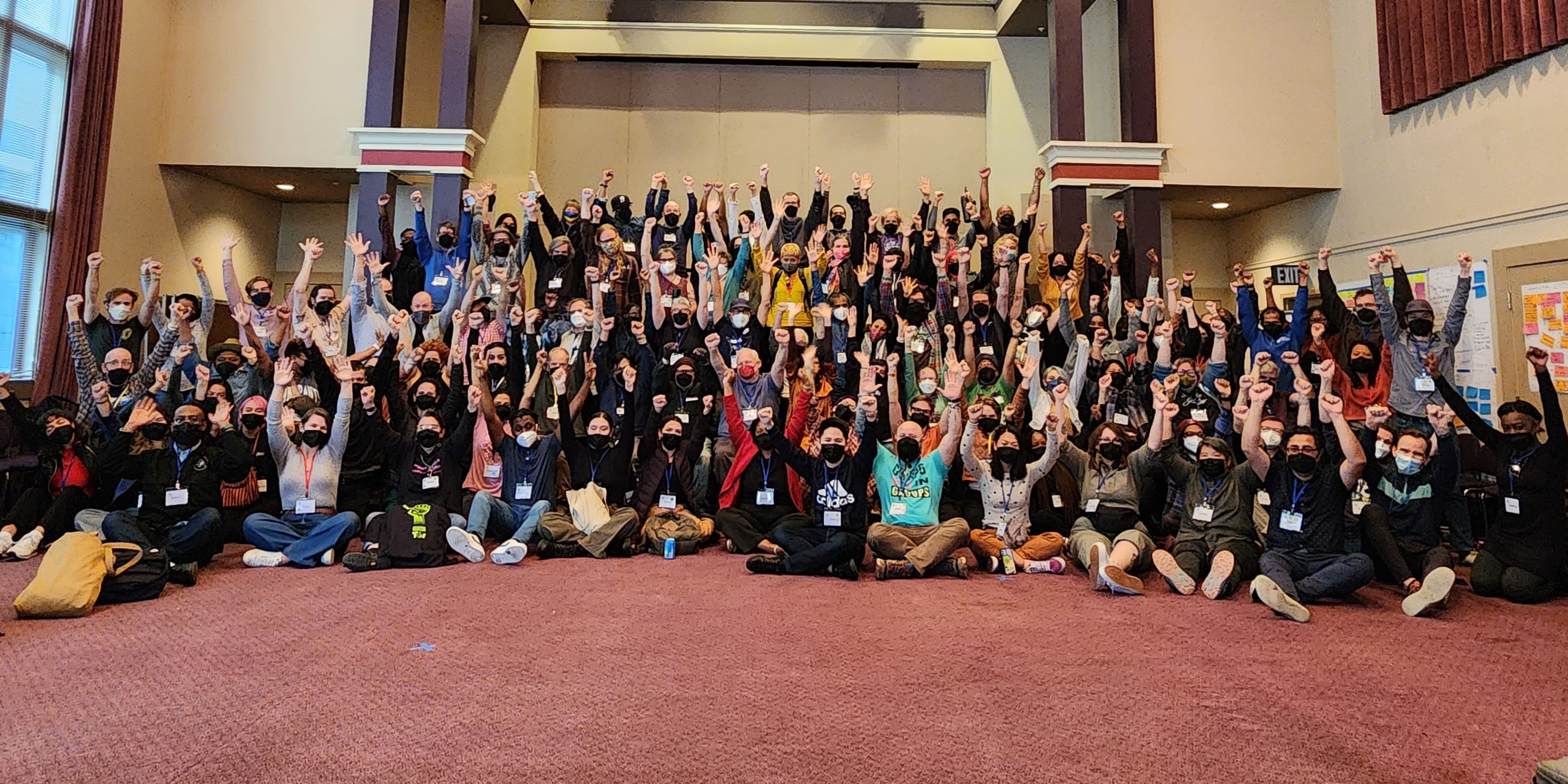 Aspiration "Dev Summit" participants in Oakland California