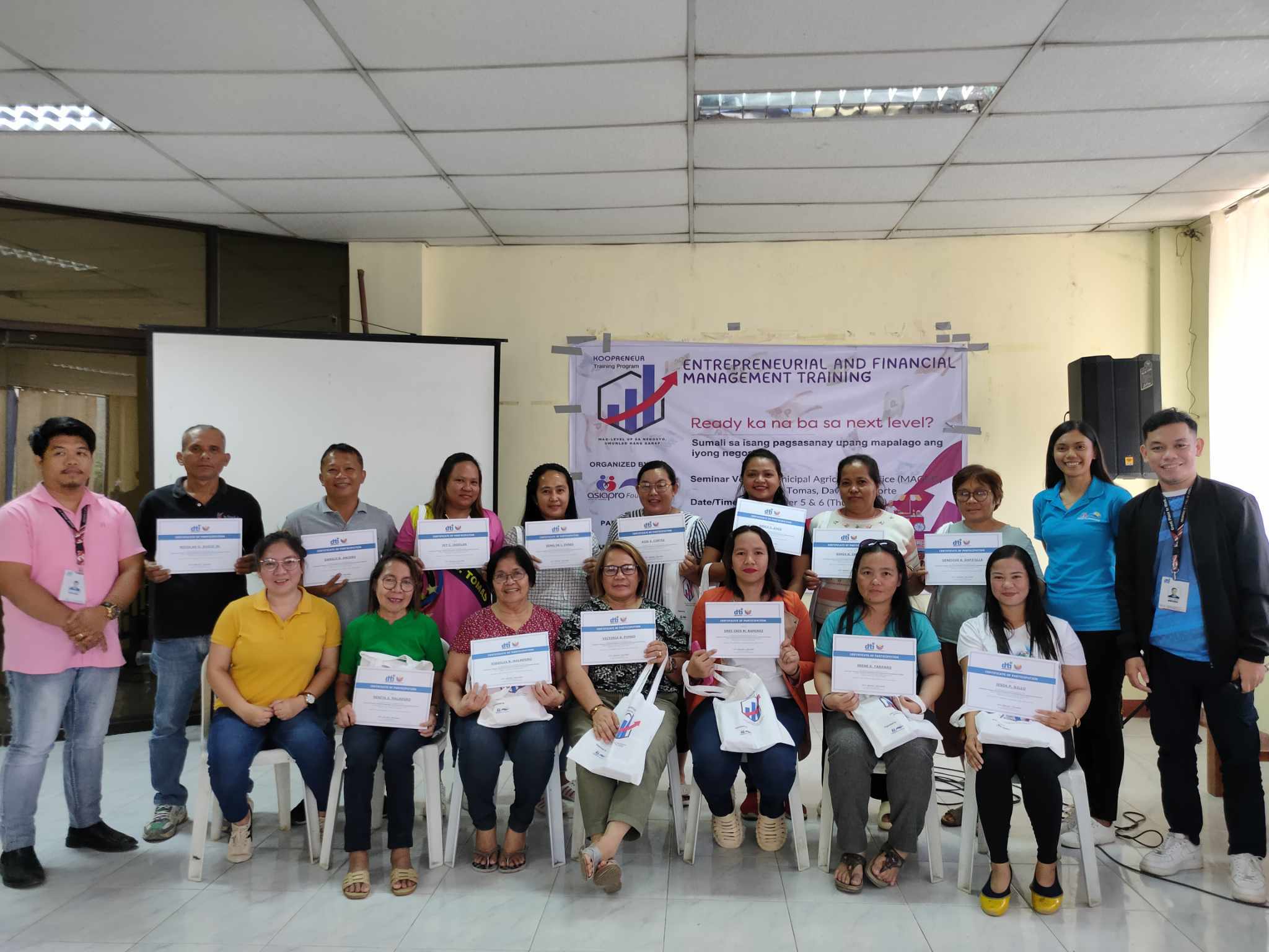 In 2024, the Asiapro Foundation launched its Koopreneur Program, a livelihood initiative designed to support cooperative members who manage and run micro-businesses in their local communities.