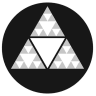 Sierpinski triangle Logo
