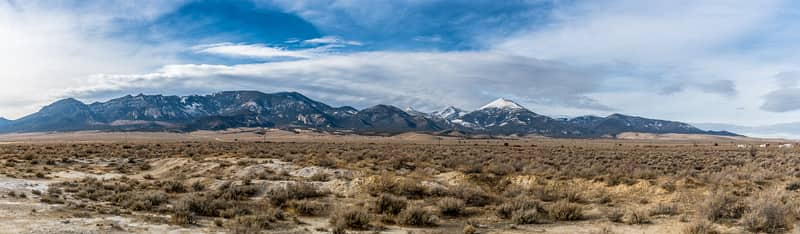 Panorama of Great Basin National Park