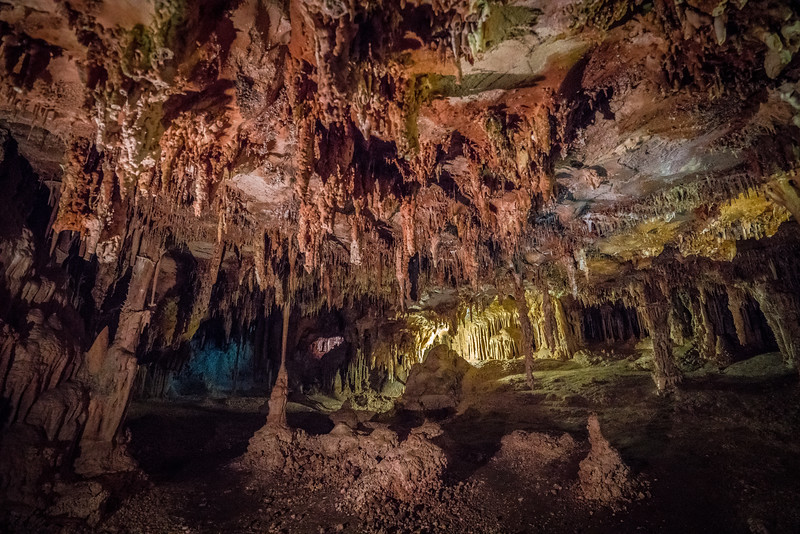 View inside Lehman Caves in Great Basin National Park