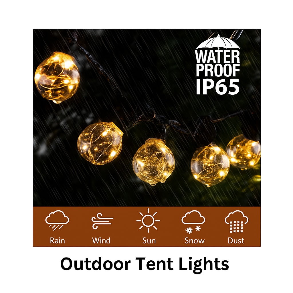 58FT Outdoor Lights Rental