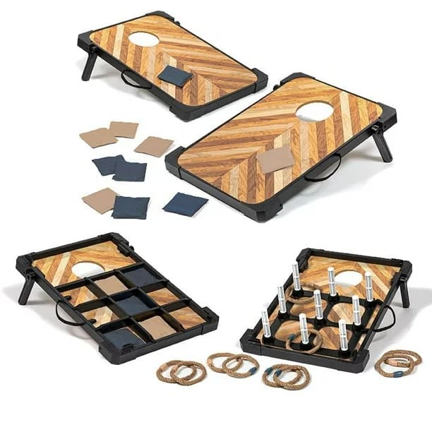Bean Bag Toss/ Tic Tac Toe/Ring Toss