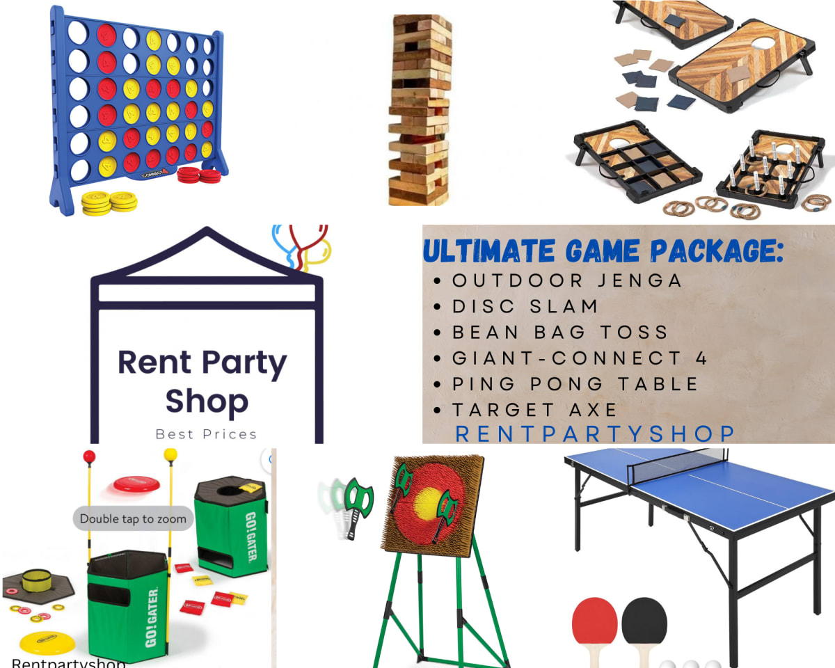 Ultimate Outdoor Game Package (Large Events)