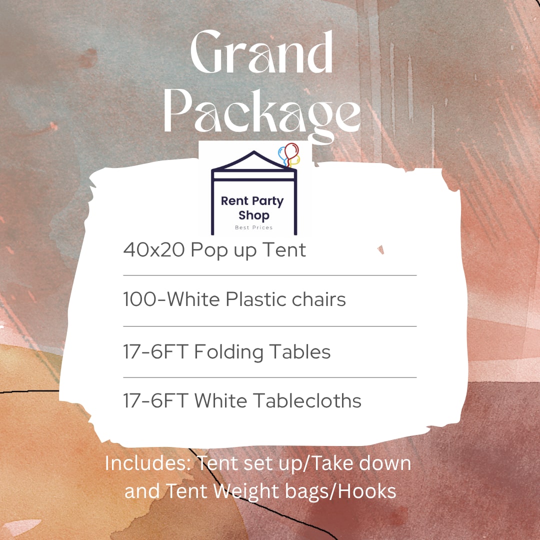 Grand Package (90-100 Guests)
