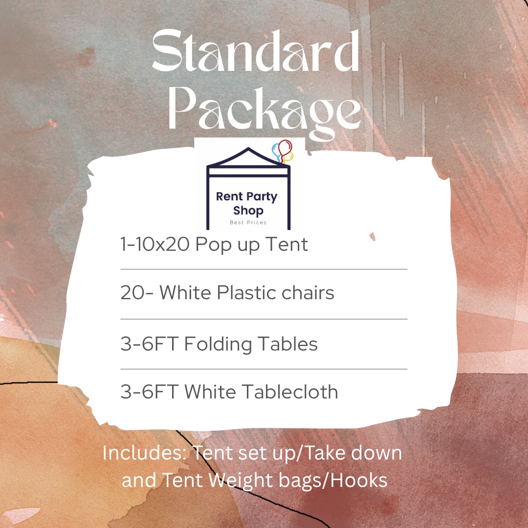 Standard Package (20 Guests)