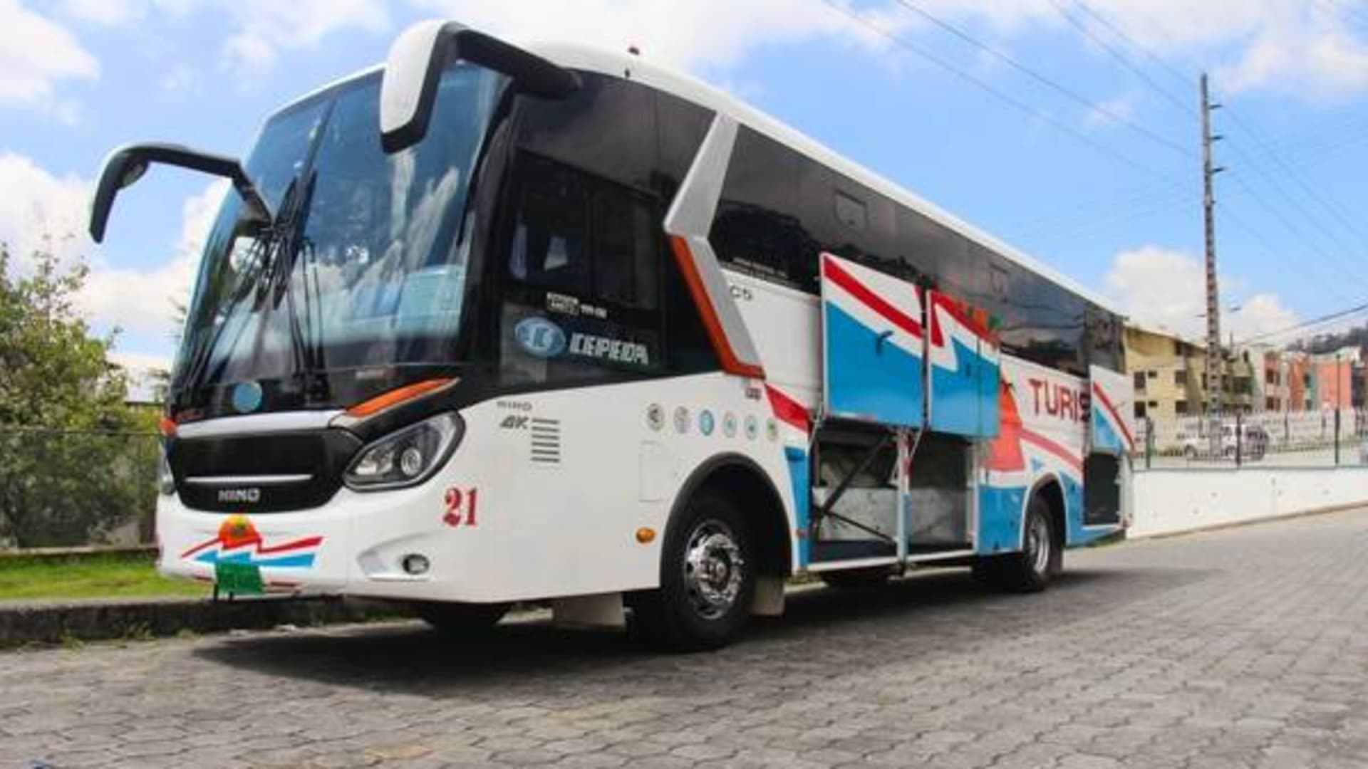 Bus de turismo de la flota de Dacartours