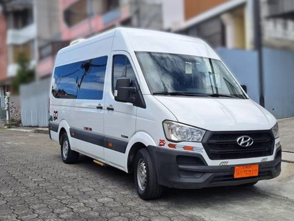 Van Hyundai H350 de la flota de Dacartours