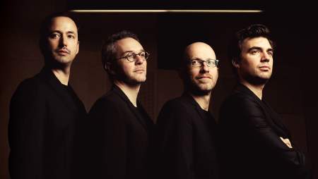 Hôtel Royal, 5 étoiles à Evian - 4 membres du Quatuor Dutilleux, à corde en musique classique