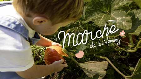 Hôtel La Verniaz, 4 étoiles à Evian - Enfant dans un potager