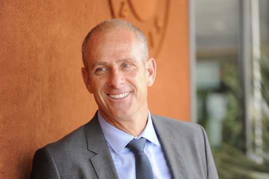 Guy Forget, star du tennis en séjour à l'hôtel Royal à Evian