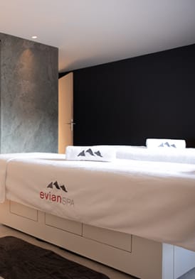 cabine de soin duo evian spa
