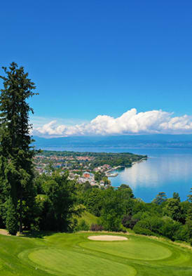 Vue du lake course à l'academy