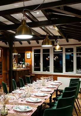 Hôtel La Verniaz, 4 étoiles à Evian - Salle chez Auguste, raclette au feu de bois