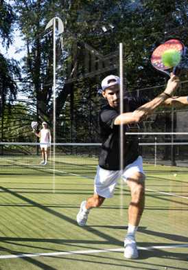 Hôtel Royal, 5 étoiles, Hôtel Ermitage, 4 étoiles à Evian - Echanges en padel tennis