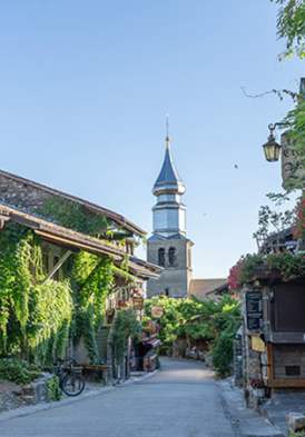 Village médiévale d'Yvoire en Haute Savoie