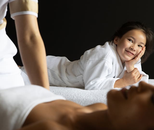 massage parent enfant bonpoint