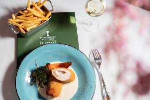 Evian Resort Golf Club - Assiette du restaurant Le Chalet