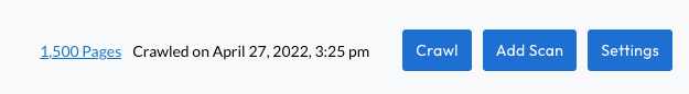Shows the location of the settings button within the UI.