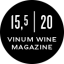 15.5/20 pontos Vinum Wine Magazine