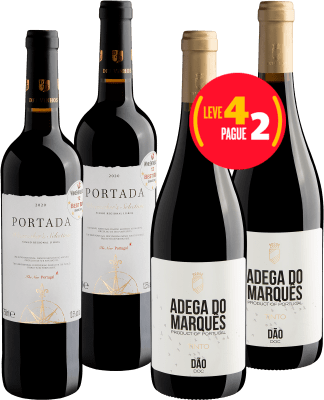 Kit Leve 2 Portada Winemaker's Selection 2020 e Ganhe 2 Adega do