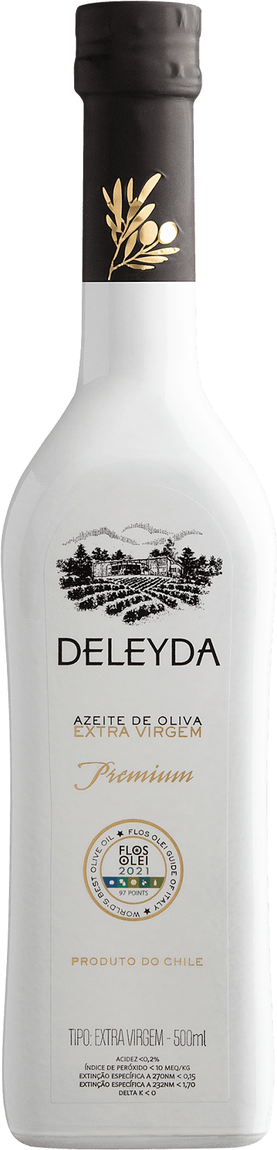 Azeite de Oliva Extra Virgem Premium Deleyda - 500ml Azeite de Oliva Extra Virgem Premium Deleyda - 500ml