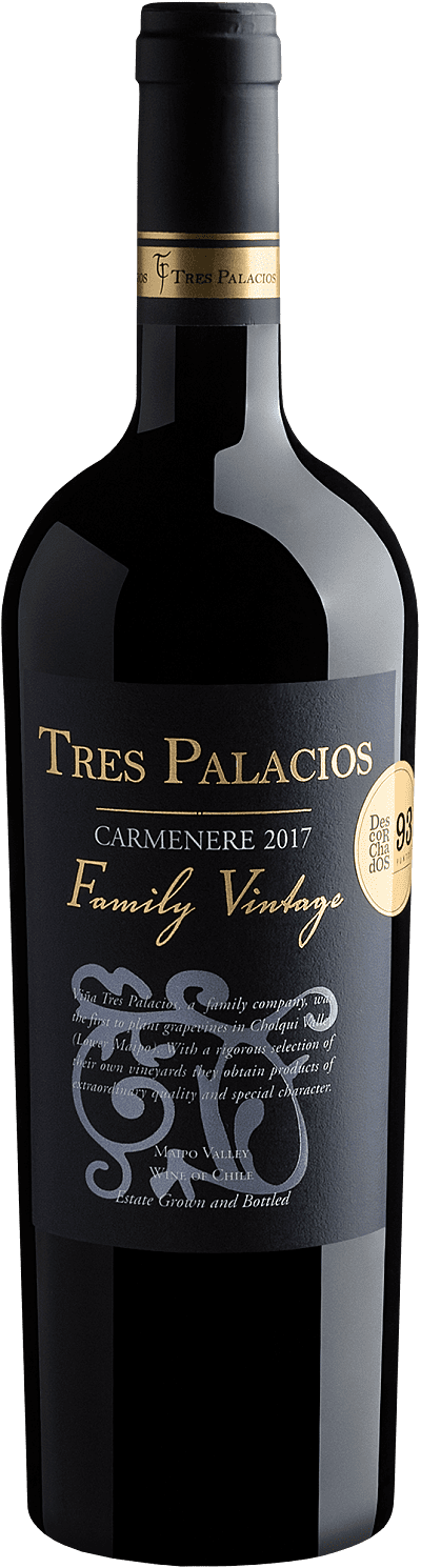 Vinho Tinto - Tres Palacios Carménère Family Vintage 2017 Carménère - Chile