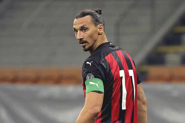 Ibrahimovic is positive with Covid-19, write a message full of extravagance