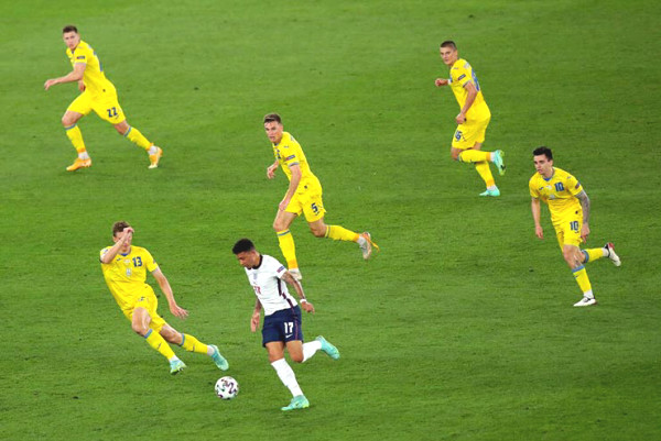 Sancho is only a substitution in England national team at Euro is a warning for MU