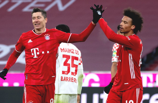 Lewandowski best campaigner to win Ballon d’Or, feels Leroy Sane