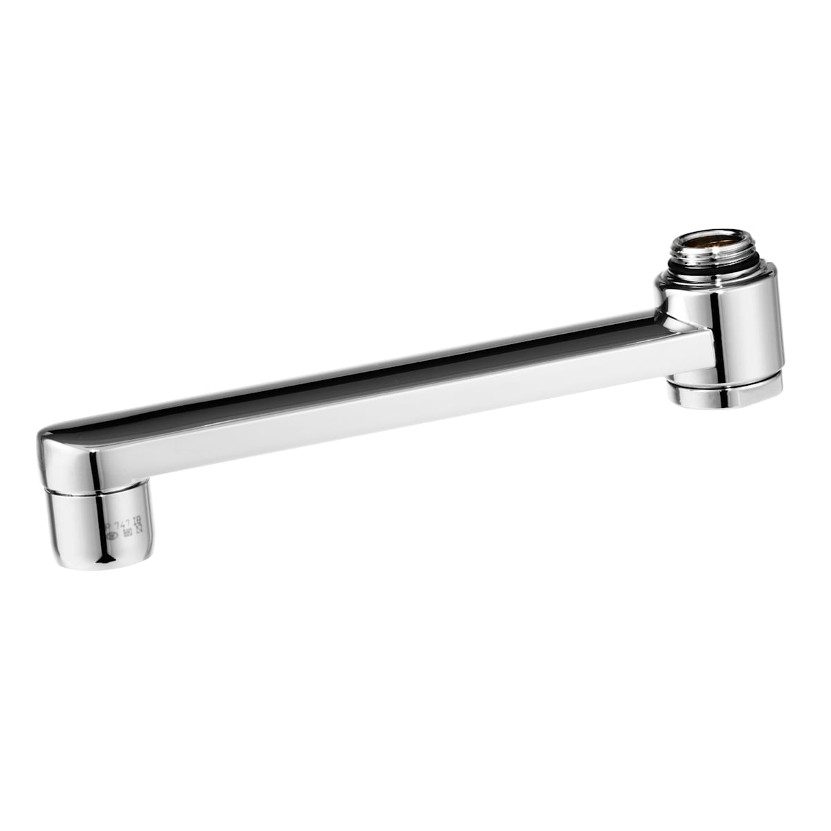 излив из нержавеющей стали. излив rubineta настенный верхний 200 мм. излив d16.