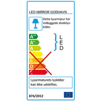 Skøn Asien semester Godhavn spejl med LED lys, 1000x850 | 3443457178 | AO.dk