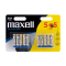 Maxell AAA Alkaline Batterier - 10 stk.