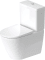 Duravit D-Neo toilet, back-to-wall, uden skyllekant, antibakteriel, hvid