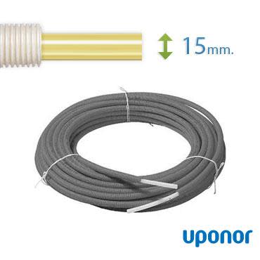 Köp Uponor Universal Pex Rör-i-Rör 15 mm till vatten och värme (50 m)