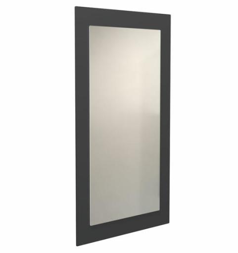 Köp Frost UNU spegel med ram, 100x60 cm - Svart