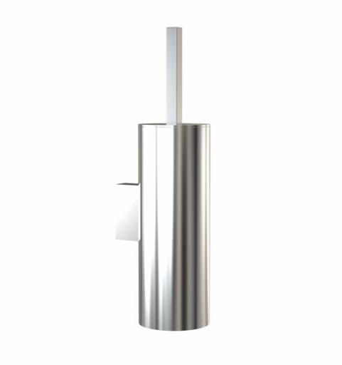 Köp Frost Quadra toalettborste till väggmontering - Borstat rostfritt stål