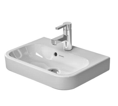 Köp Duravit Happy D.2 Tvättställ 50x36 cm m/Blandarhål m/Bräddavlopp