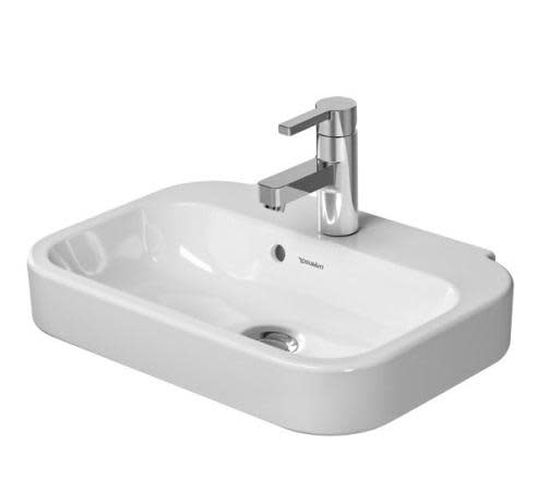 Köp Duravit Happy D.2 Tvättställ 50x36 cm m/Kranhål m/Bräddavlopp